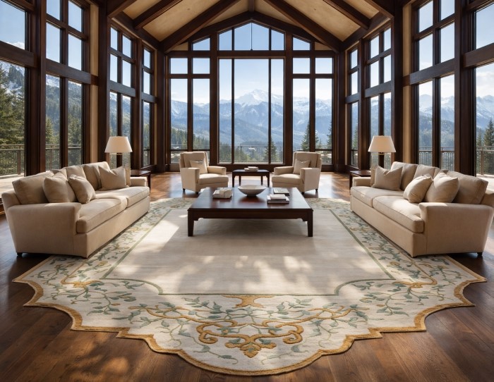 reducing_echo_in_high_ceiling_rooms_with_rugs